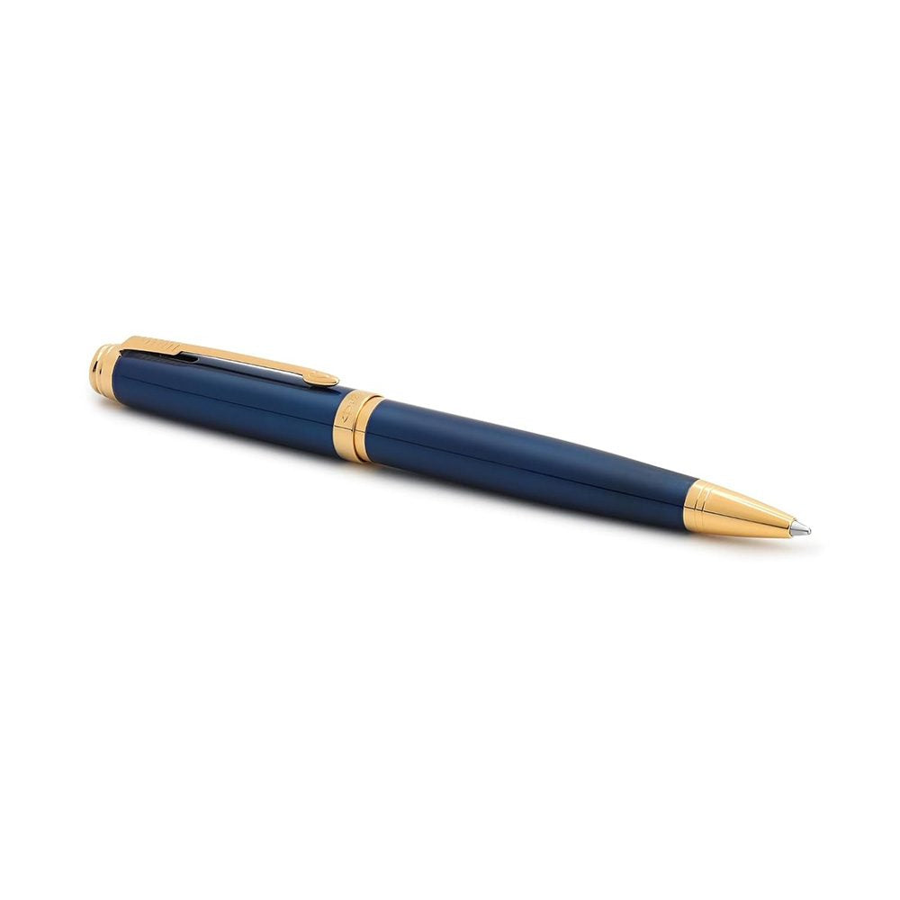 Parker Ambient Laque Blue Gold Trim Ballpoint Pen