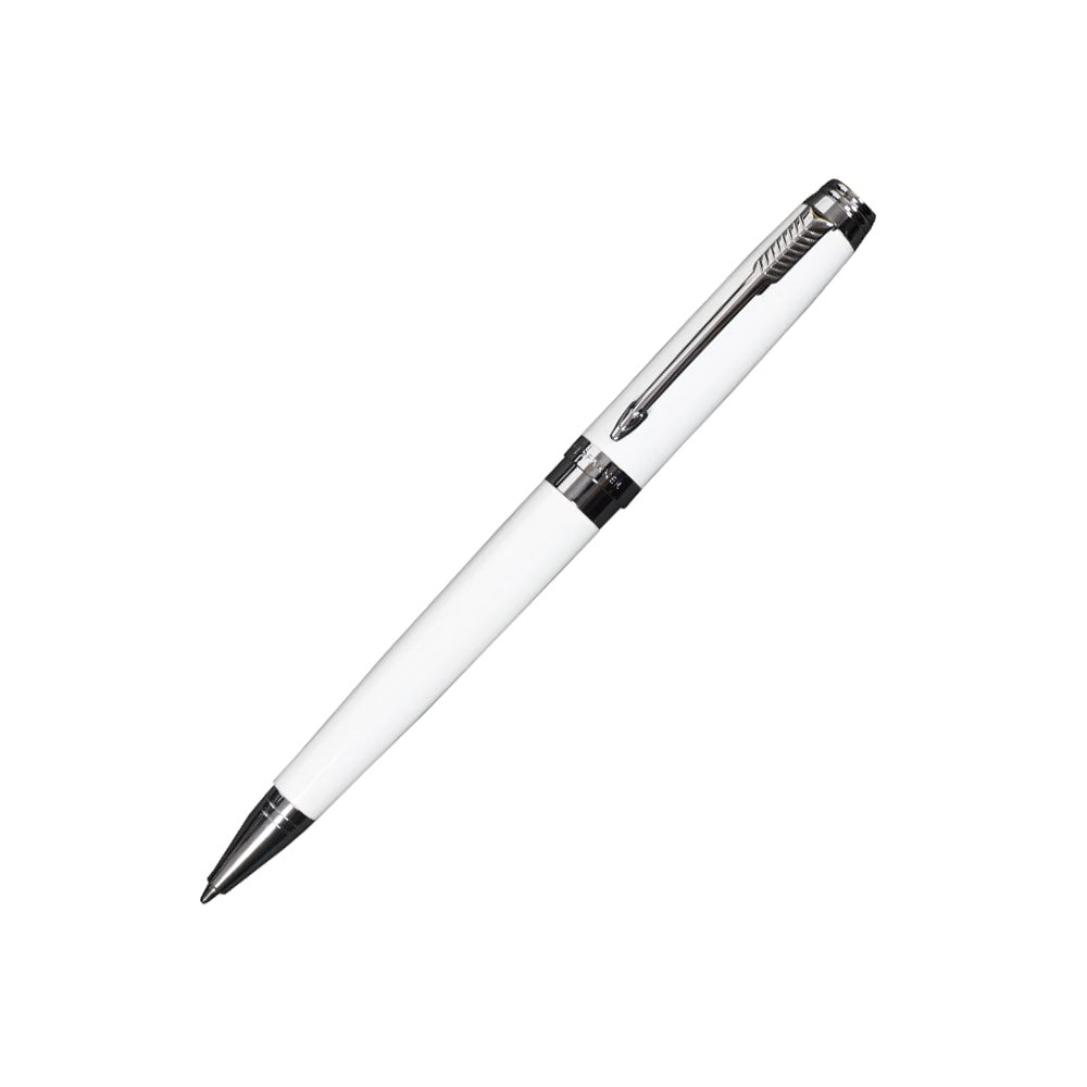 Parker Ambient White Chrome Trim Ballpoint Pen