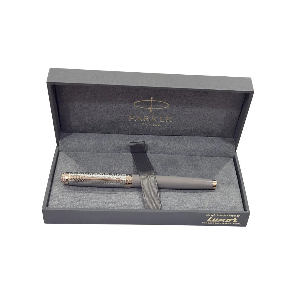Parker Ambient Deluxe Grey RGT Rollerball Pen