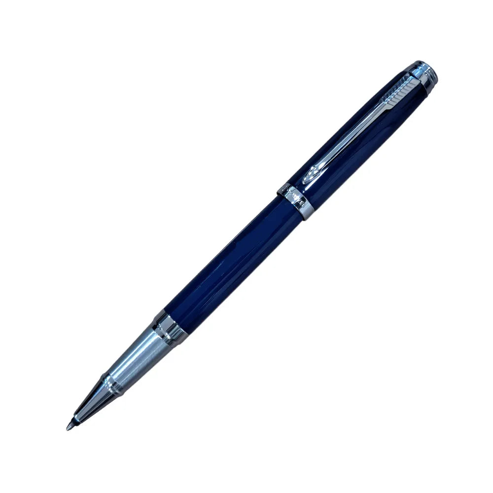 Parker Ambient Blue Chrome Trim Rollerball Pen