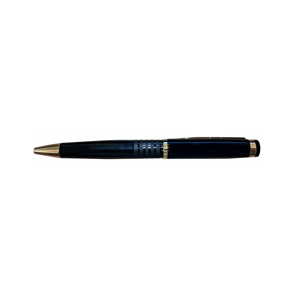 ELLIPSE The Ellipse makes a sophisticated, bold statement that’s adorned with an elegant demeanor that comes through its lustrous black body. Ellipse is distinctive and lively and commands attention, in terms of both functionality and fashion. Shiny metallic finish Lacqured brass barrel with Gold plated trim. Highlighted with gold plated rings on the barrel. Gold Plated Trim A Contemporary & Unique Design Comes with replaceable refill Twist Action Pen Gift Box Made in India