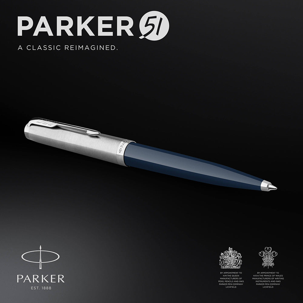 Parker 51 Midnight Blue CT Ballpoint Pen