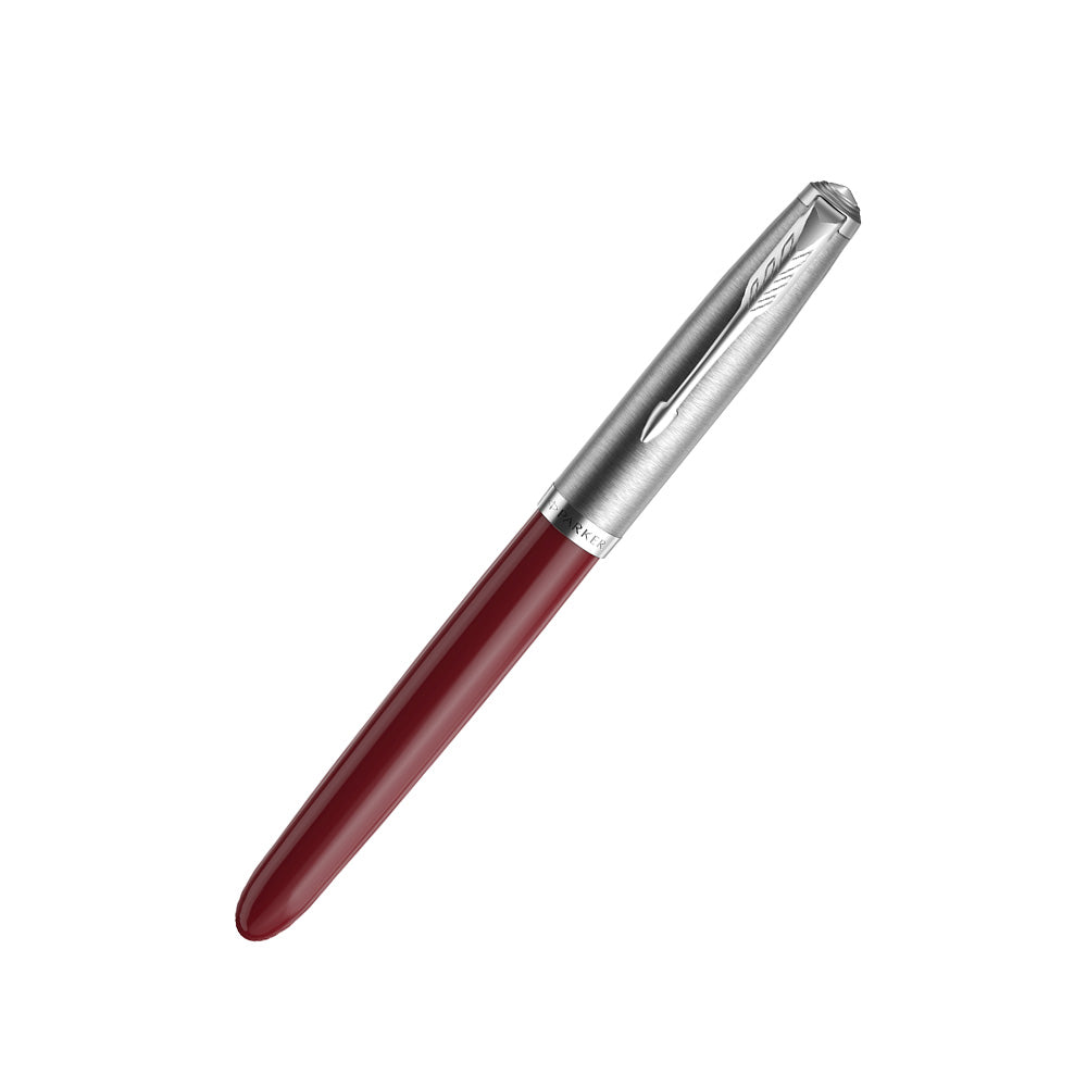 Parker 51 Burgundy Resin CT Fountain Pen – Fine Nib