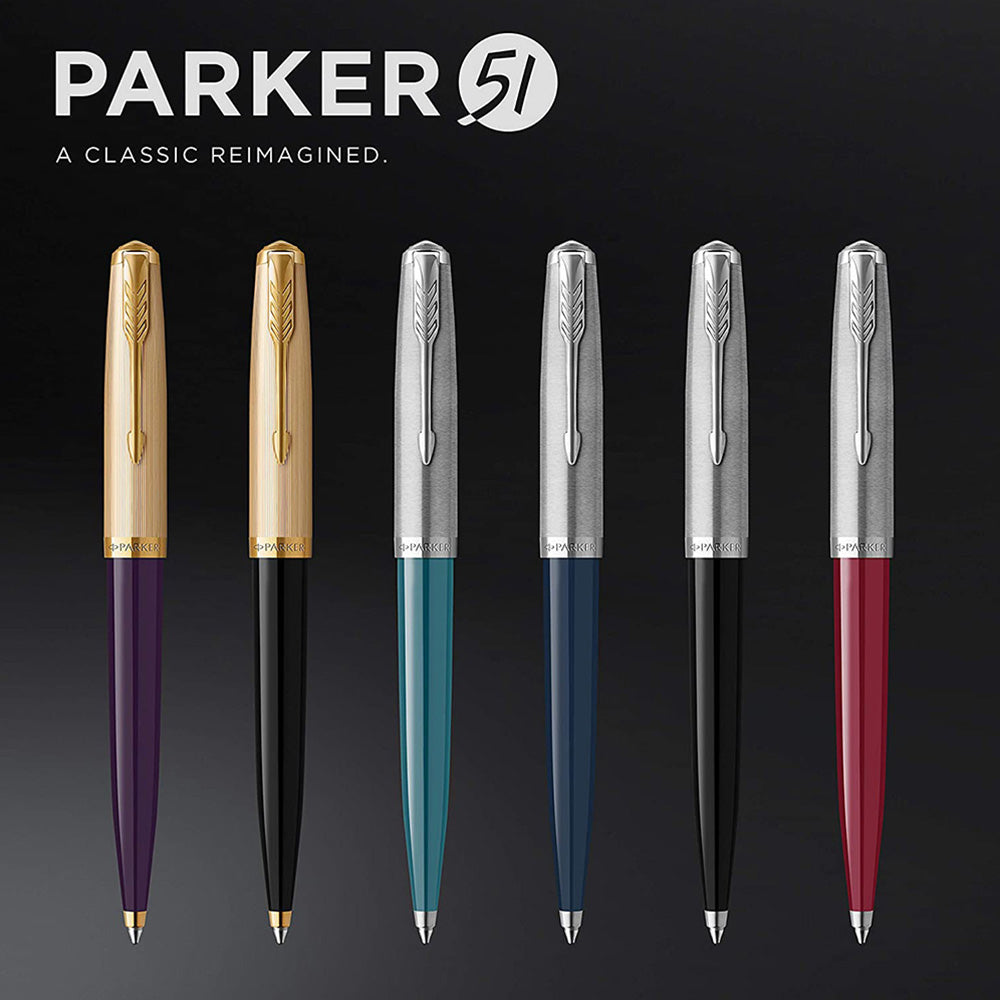 Parker 51 Burgundy CT Ballpoint Pen