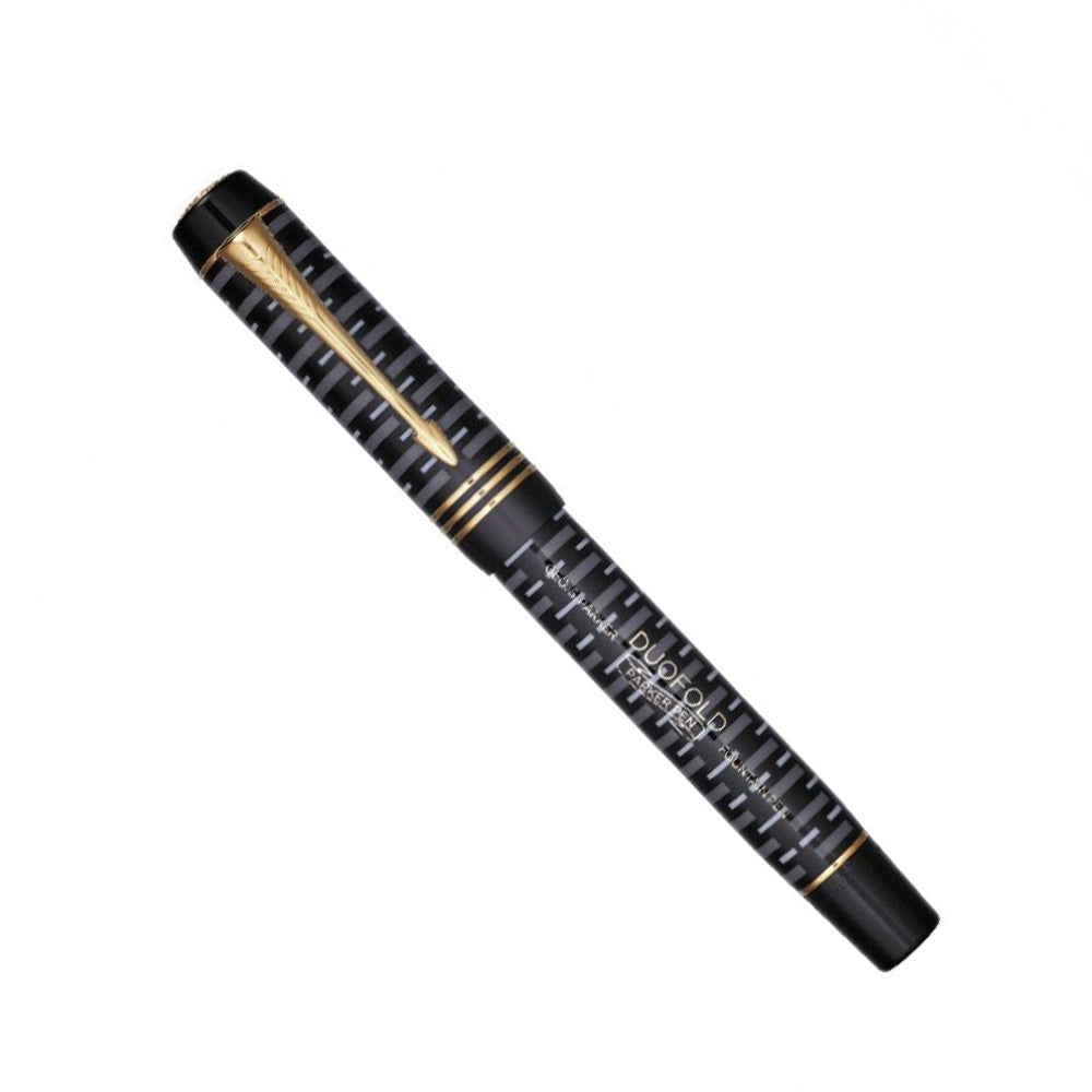 Parker Duofold Black with GT 100th Anniversary Centennial L.E. Fountai