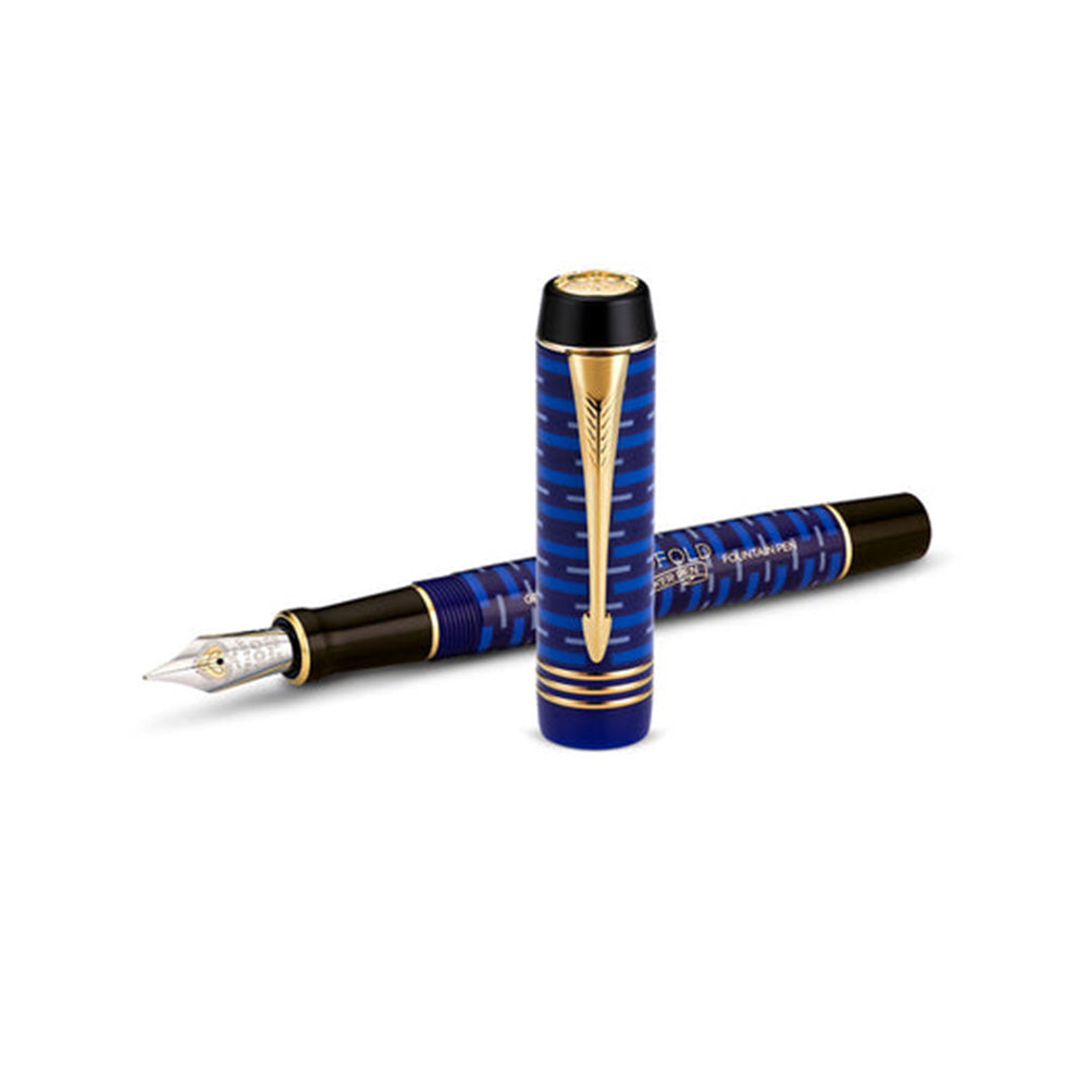 Parker Duofold Blue with GT 100th Anniversary Centennial L.E. Fountain
