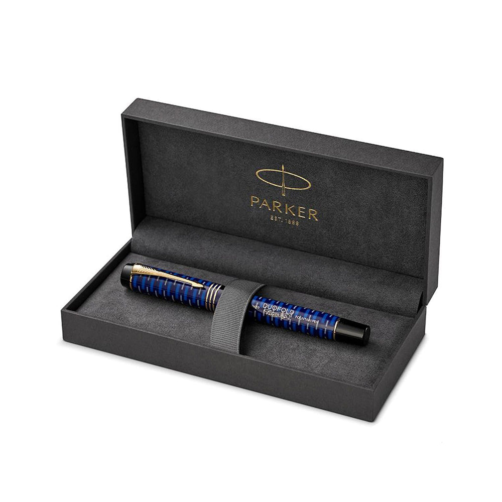 Parker Duofold Blue with GT 100th Anniversary Centennial L.E. Fountain