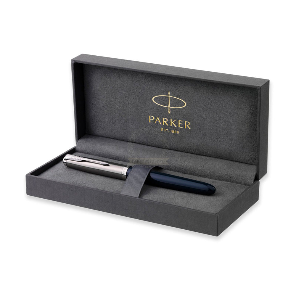 Parker 51 Midnight Blue Resin CT Fountain Pen – Medium Nib