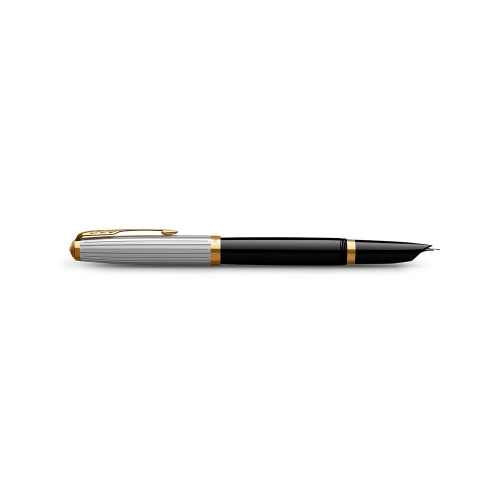 Parker 51 Black GT Fountain Pen – Fine Nib