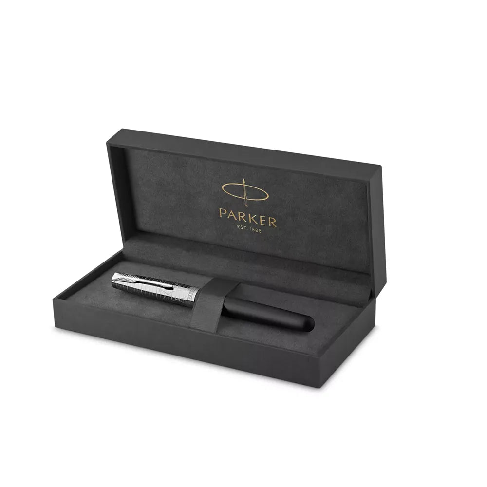Parker Sonnet Legacy of Flight Matte Black Lacquer CT Rollerball Pen