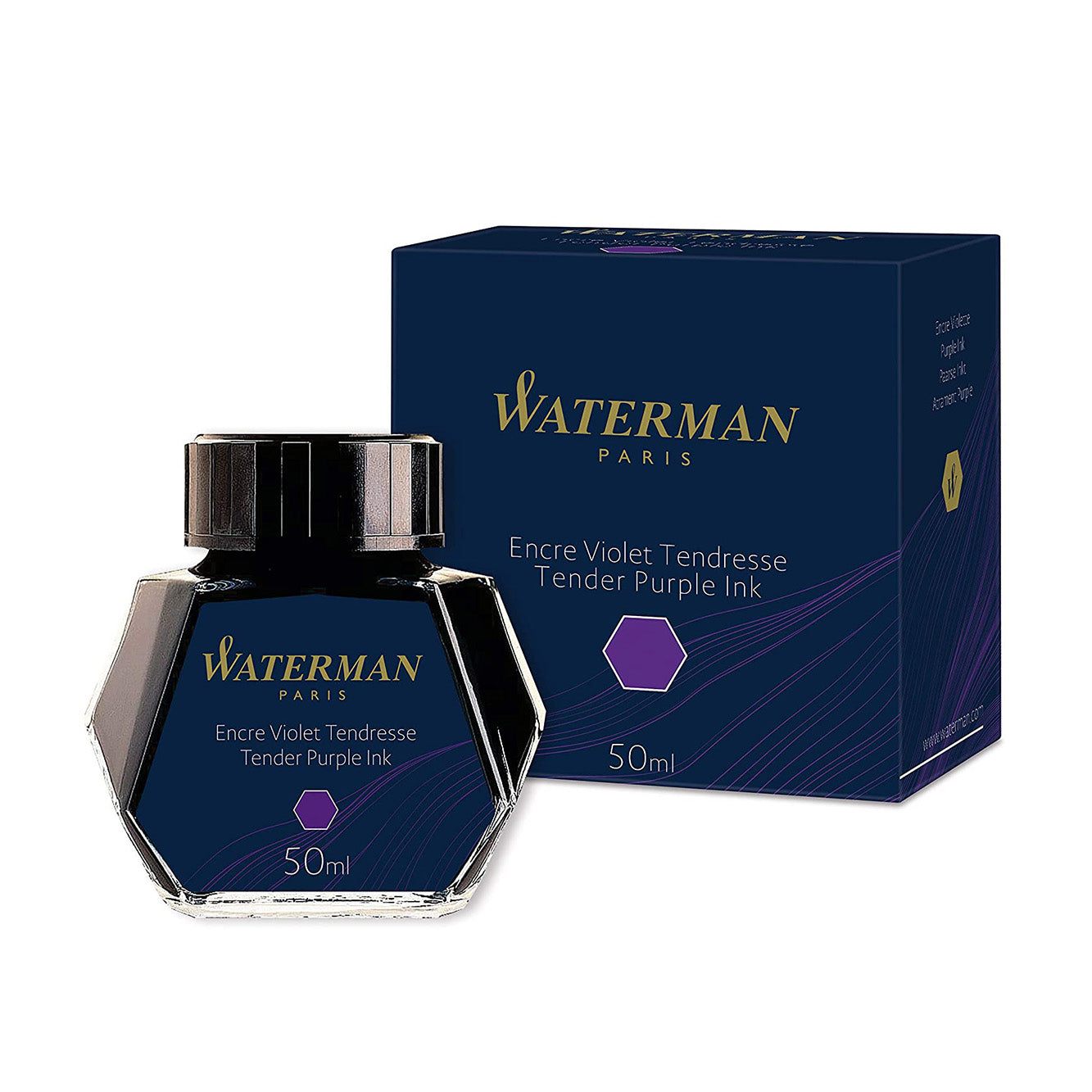 Waterman Tender Purple – 50ml Ink Bottle