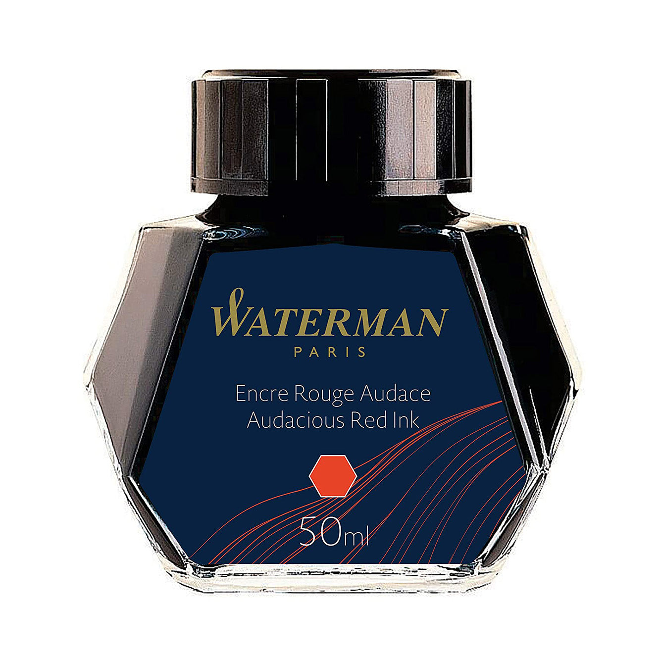 Waterman Audacious Red - 50ml Ink Bottle
