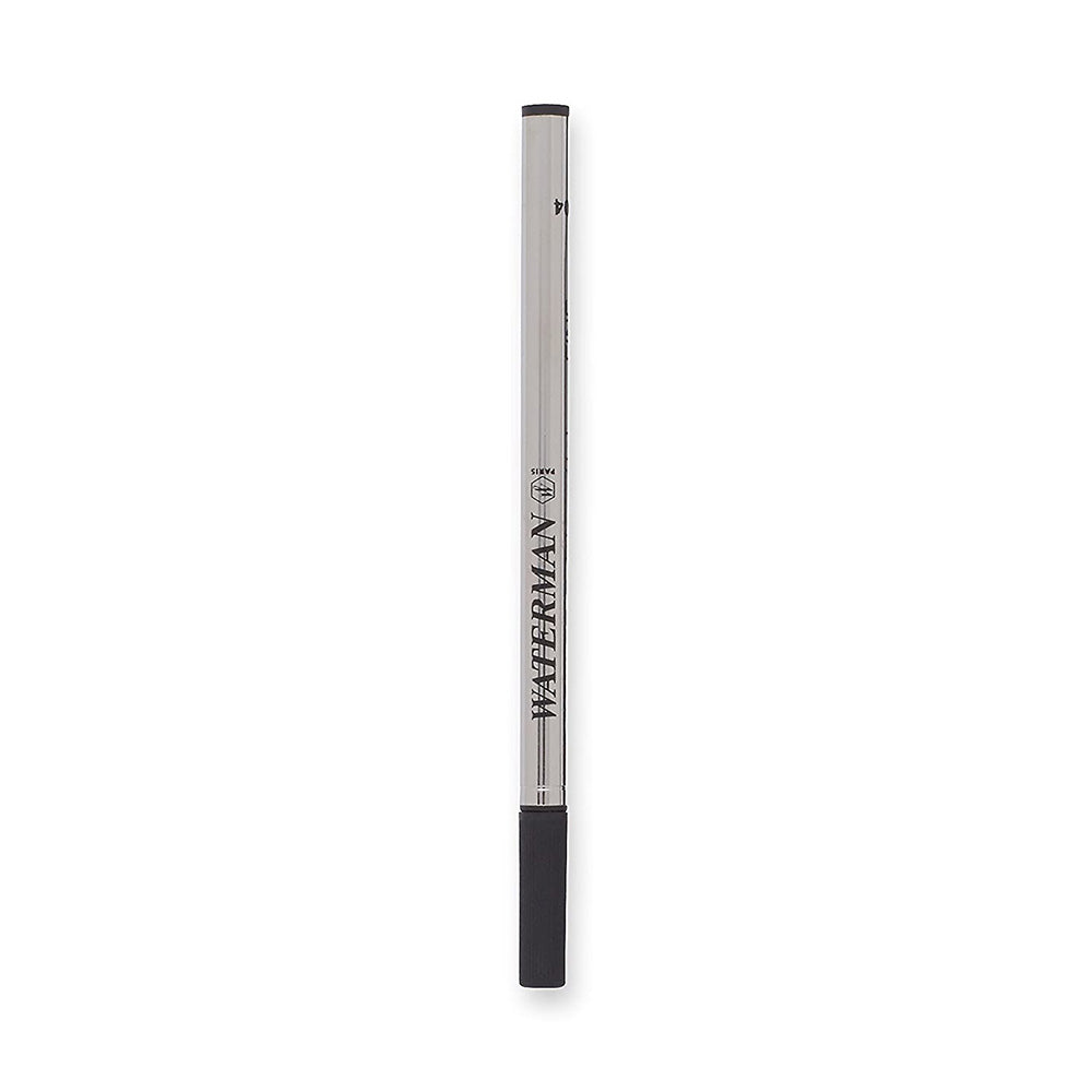 Rollerball Refill 806 A Waterman Rollerball Unites The Tradition Of Liquid Ink With Ultimate Comfort And Convenience. The Satisfaction Of An Even, Silky And Effortless Writing Experience Is Enhanced By The Rich Intensity Of 2 Vivid Ink Colours And 1 Perfect Grade. Put Pen To Paper With Energy And Add Passion To Your Self Expression. Available In Blue And Black. Fine Point, 0.5 mm Fits all waterman rollerball pens An even, silky and effortless writing experience Ink colour: Black