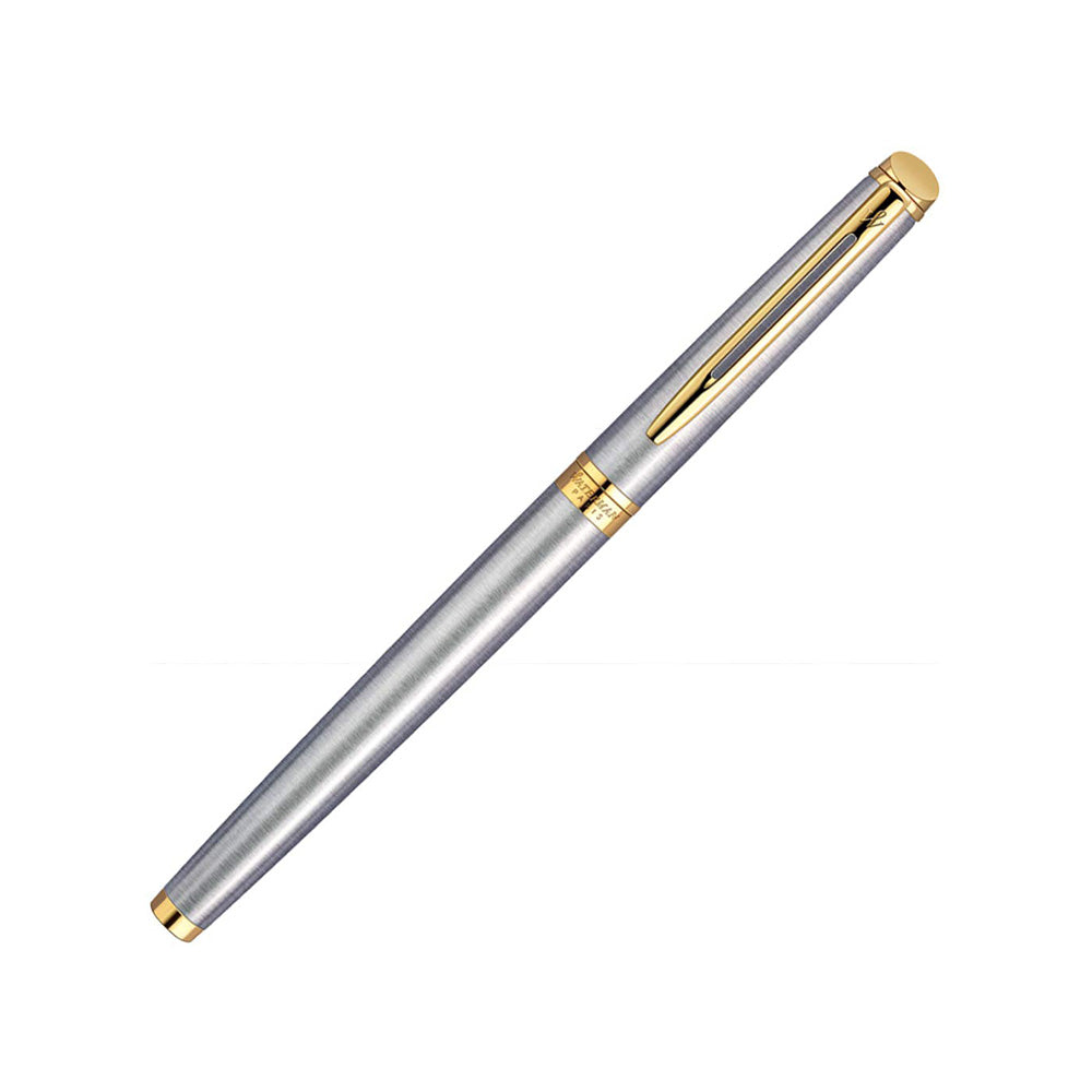 Waterman Hemisphere Stainless Steel GT Fountain Pen – Fine Nib