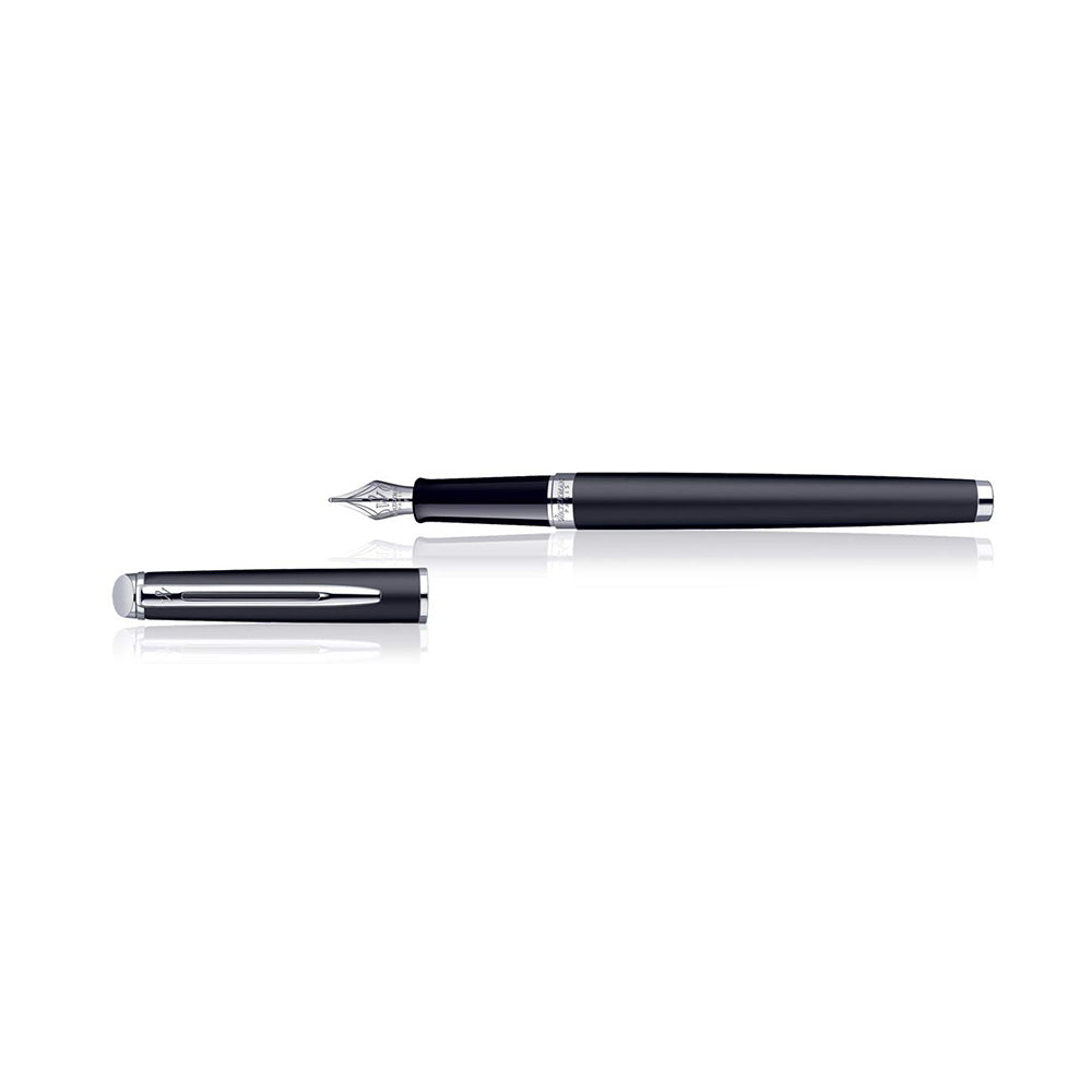 Waterman Hemisphere Matte Black CT Fountain Pen - Fine Nib