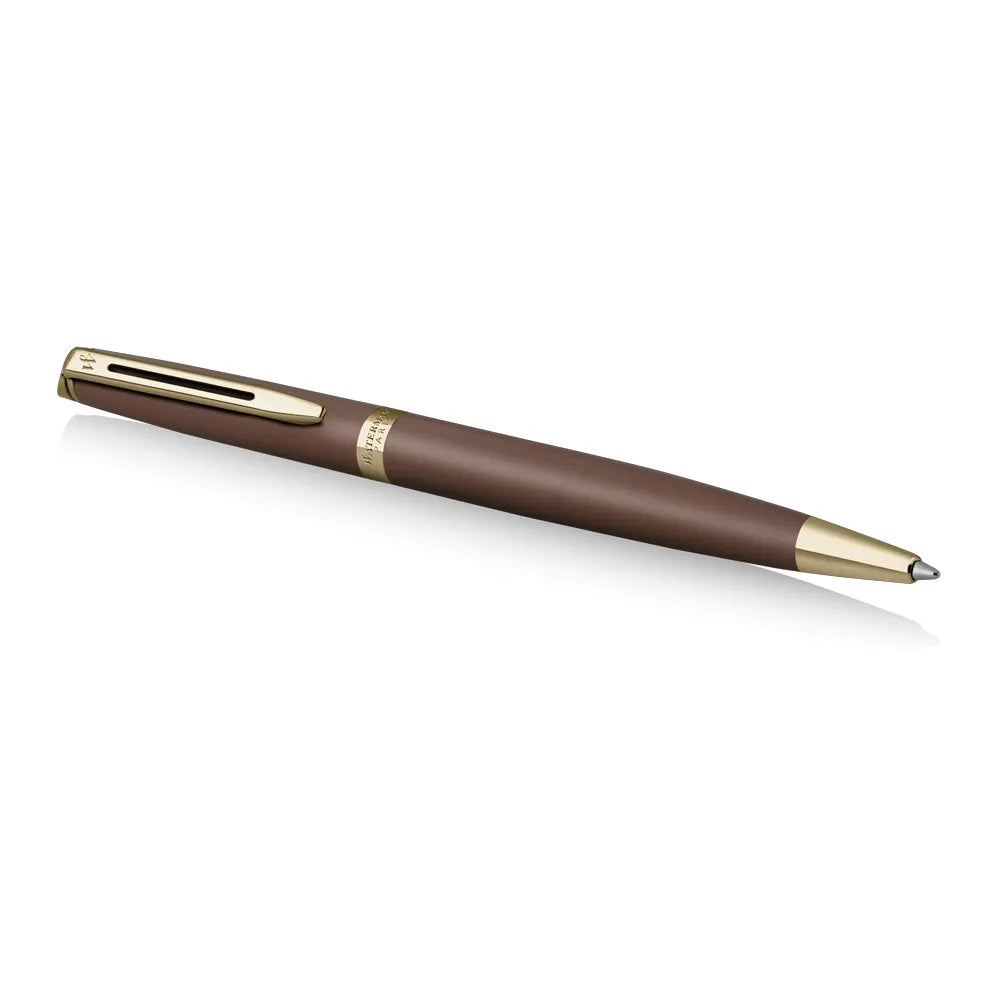 Waterman Hemisphere Metallic Copper Lacquer Gold Trim Ballpoint Pen