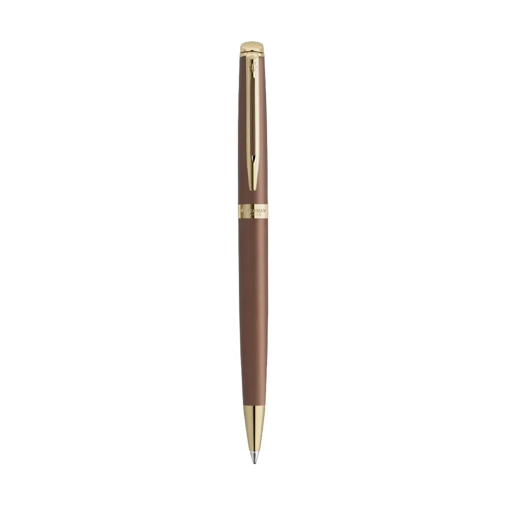 Waterman Hemisphere Metallic Copper Lacquer Gold Trim Ballpoint Pen
