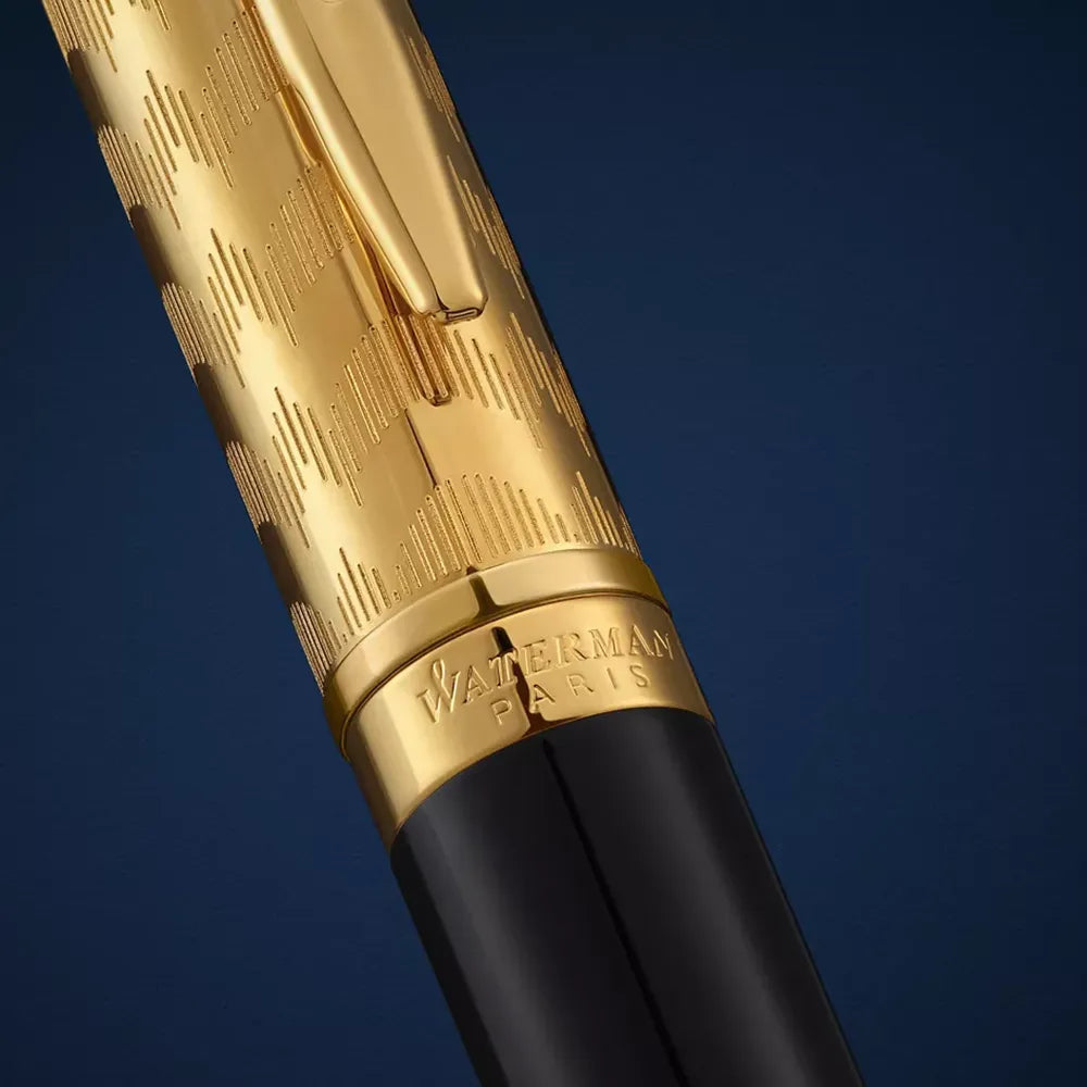 Waterman Hemisphere Opera Special Edition Deluxe Black Lacquer GT Rollerball Pen