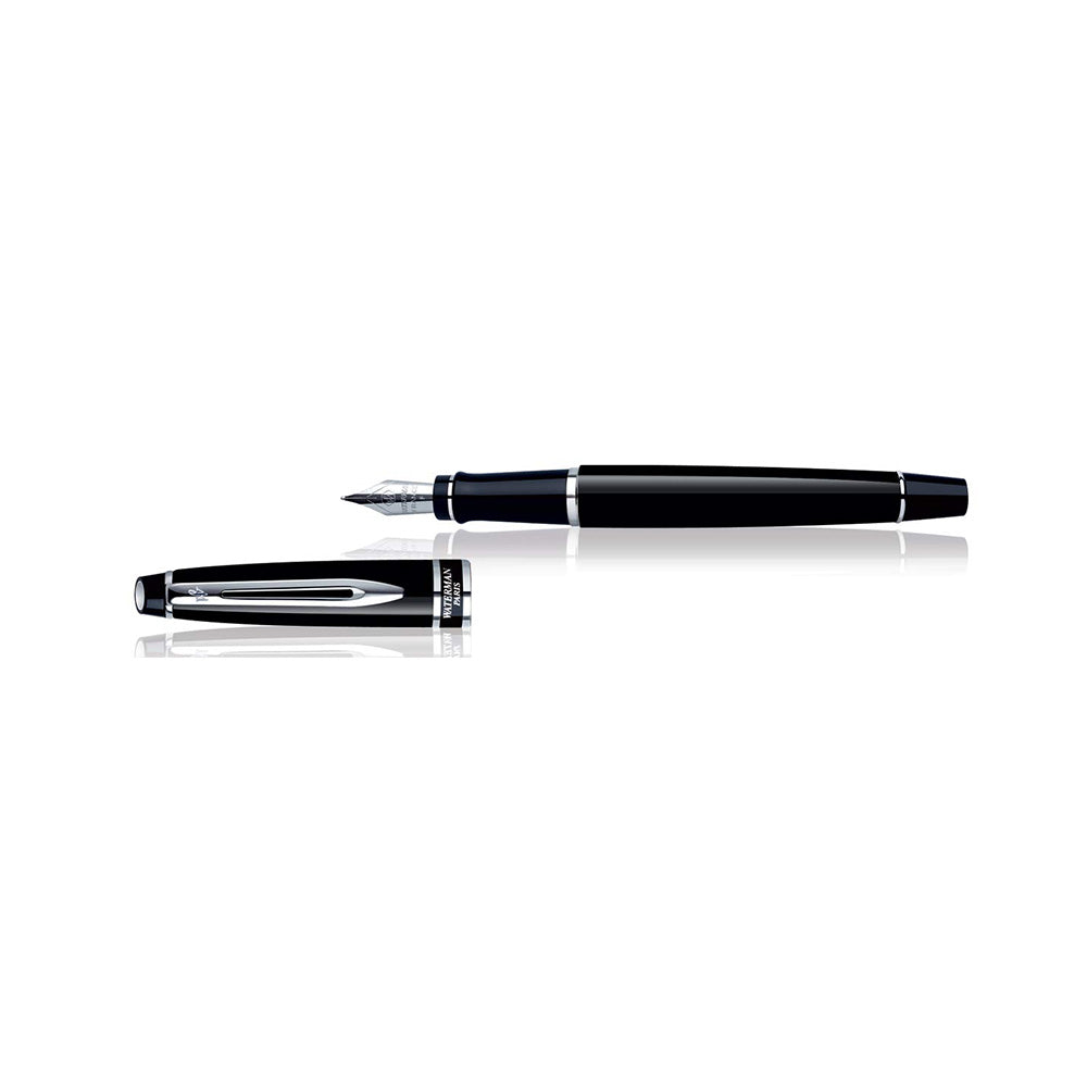 Waterman Expert Mars Black CT Fountain Pen – Medium Nib