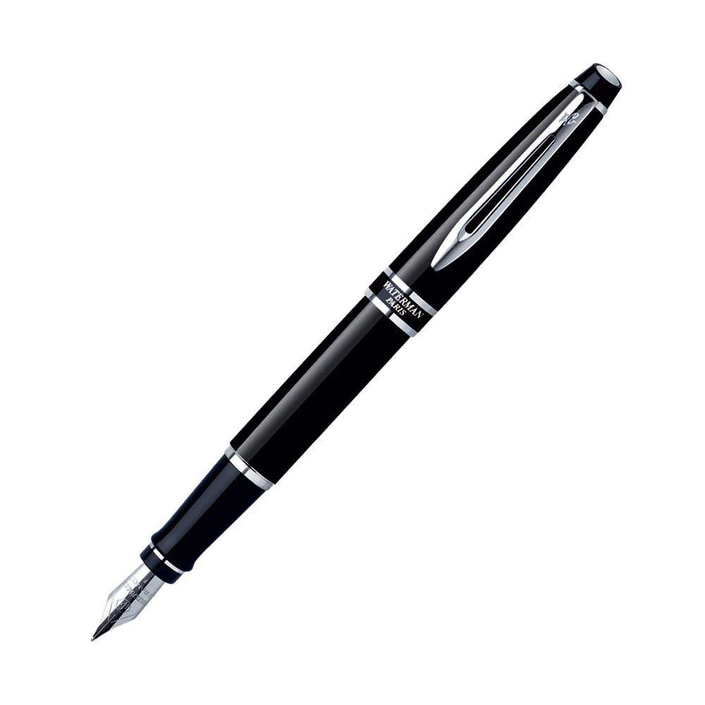 Waterman Expert Mars Black CT Fountain Pen – Medium Nib