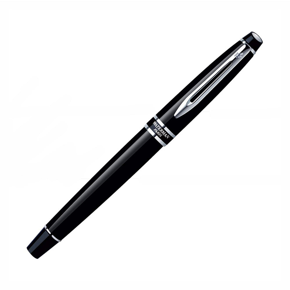 Waterman Expert Mars Black Chrome Trim Rollerball Pen