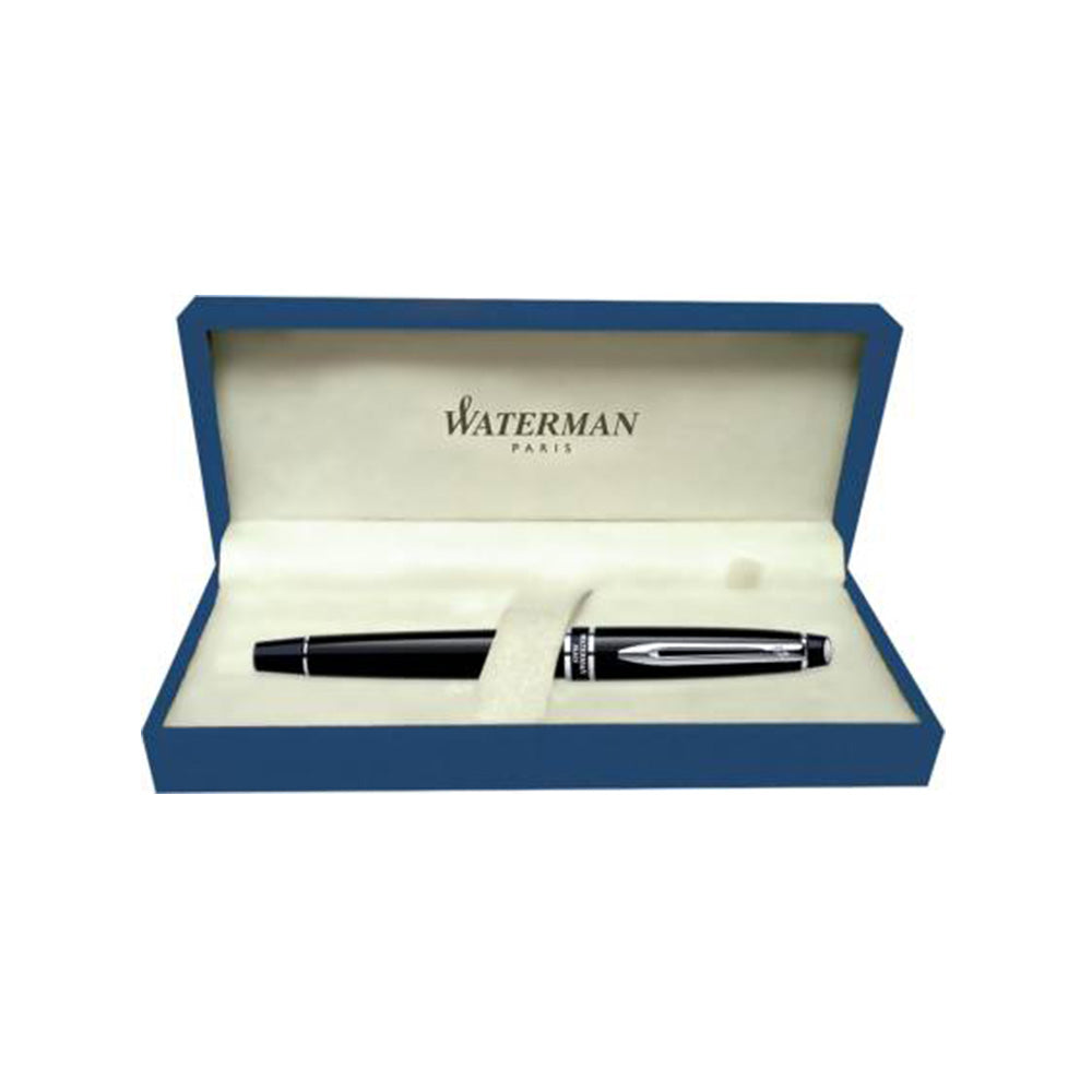 Waterman Expert Black CT Fountain Pen - Medium Nib