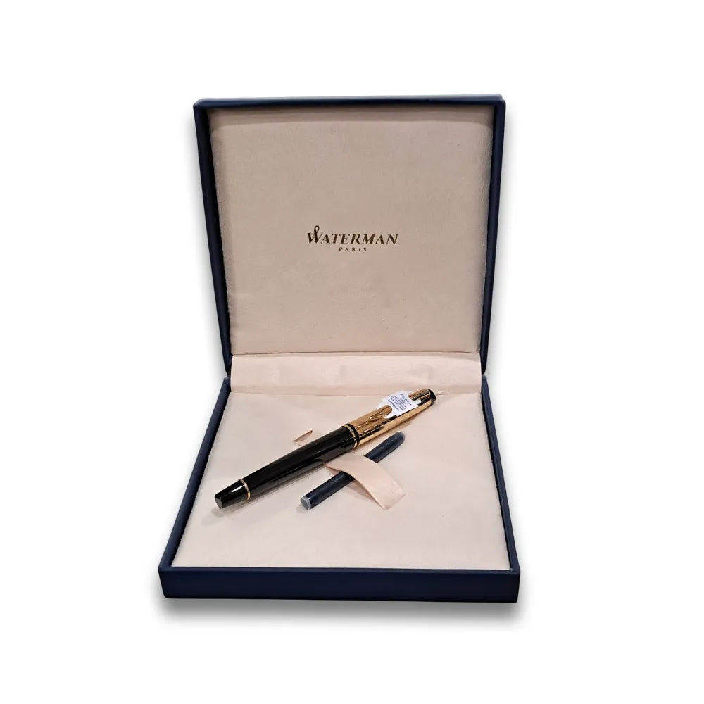 Waterman Expert Opera Special Edition Deluxe Black Lacquer GT Fountain Pen