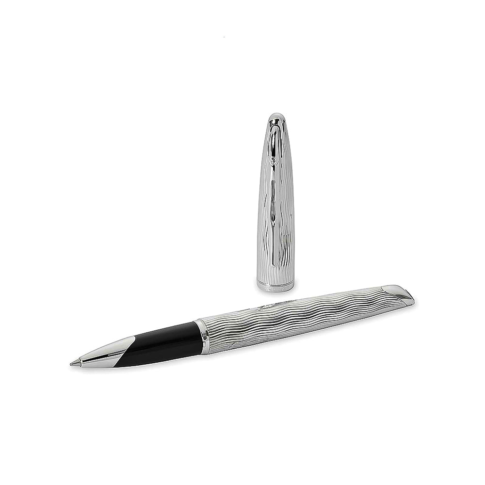 Waterman Carene Essential Silver with Silver Trim Rollerball Pen