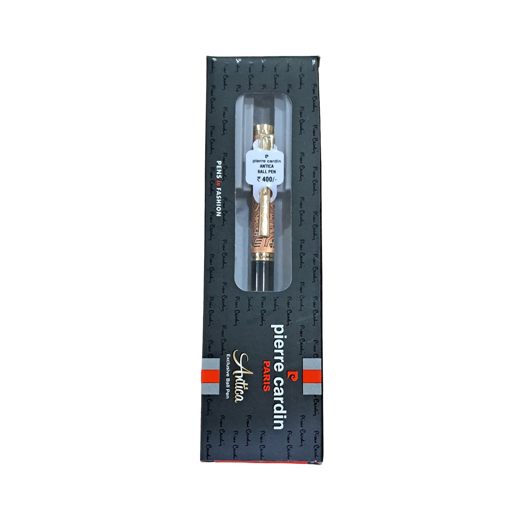 Pierre Cardin Antica Exclusive Black-Copper Ballpoint Pen