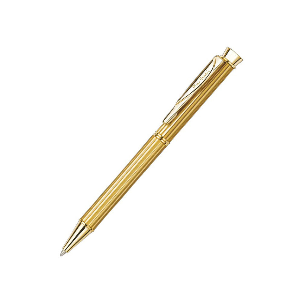 Pierre Cardin Mobilio Set of Exclusive Gold Ball Pen + Black Diary