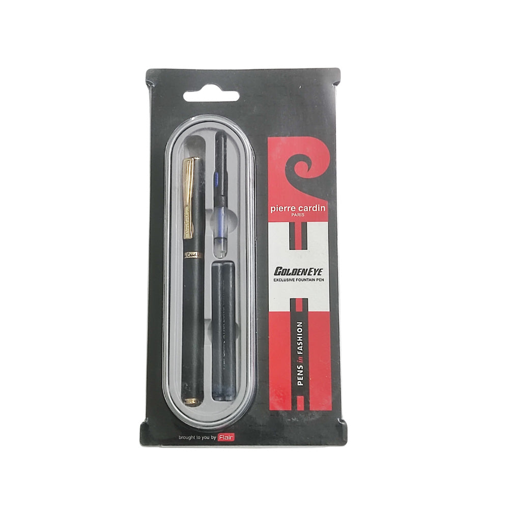 Pierre Cardin Golden Eye Exclusive Matte Black Fountain Pen