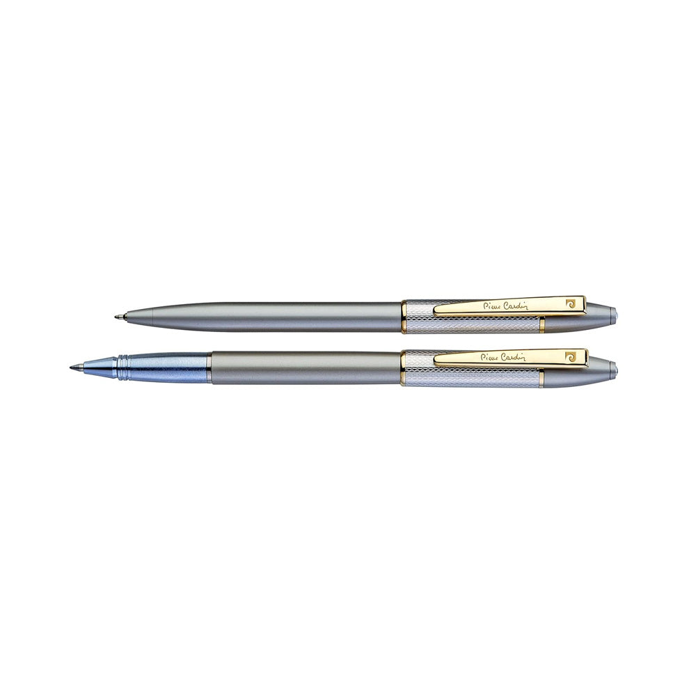 Pierre Cardin Eiffel Tower Exclusive Set of Satin Nickel Finish Roller