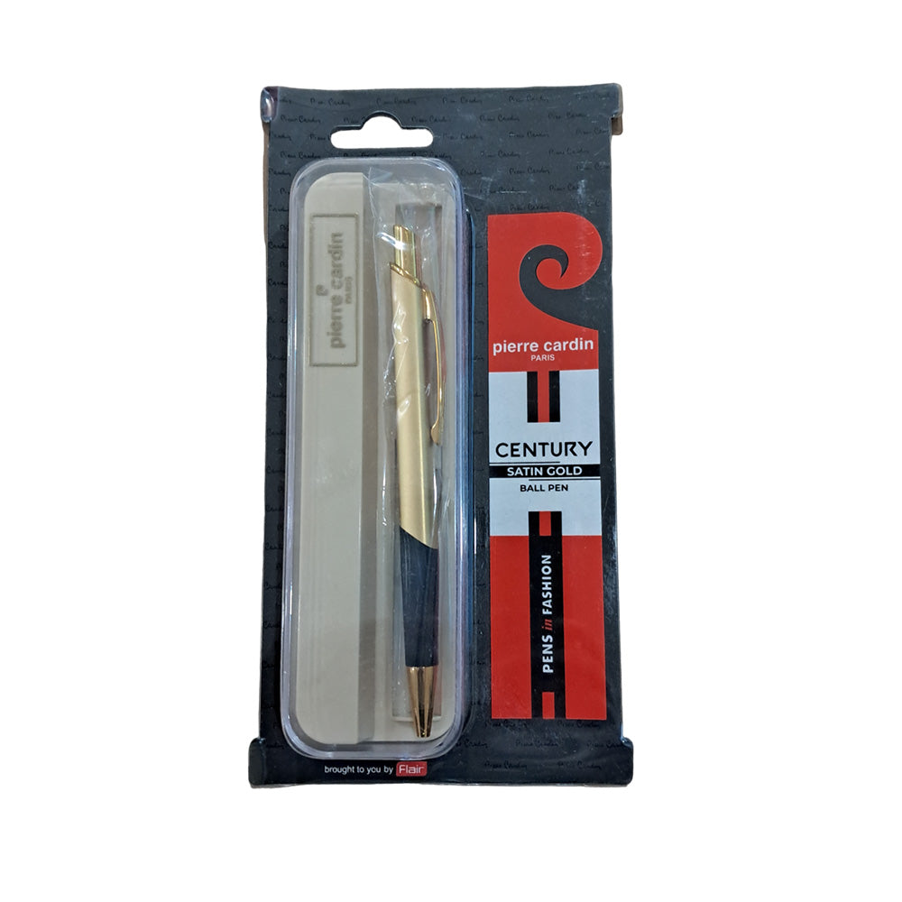 Pierre Cardin Century Satin Gold Ballpoint Pen