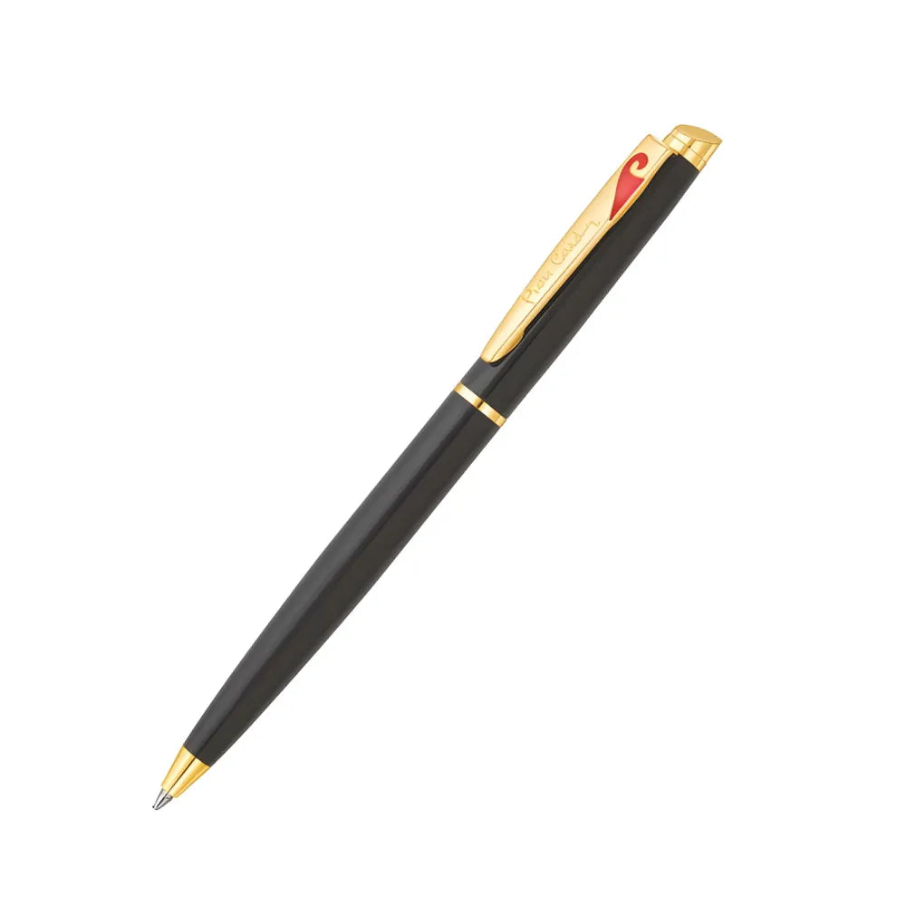 Pierre Cardin Comet Red Rose Set Exclusive Black GT Ball Pen + Blue Diary