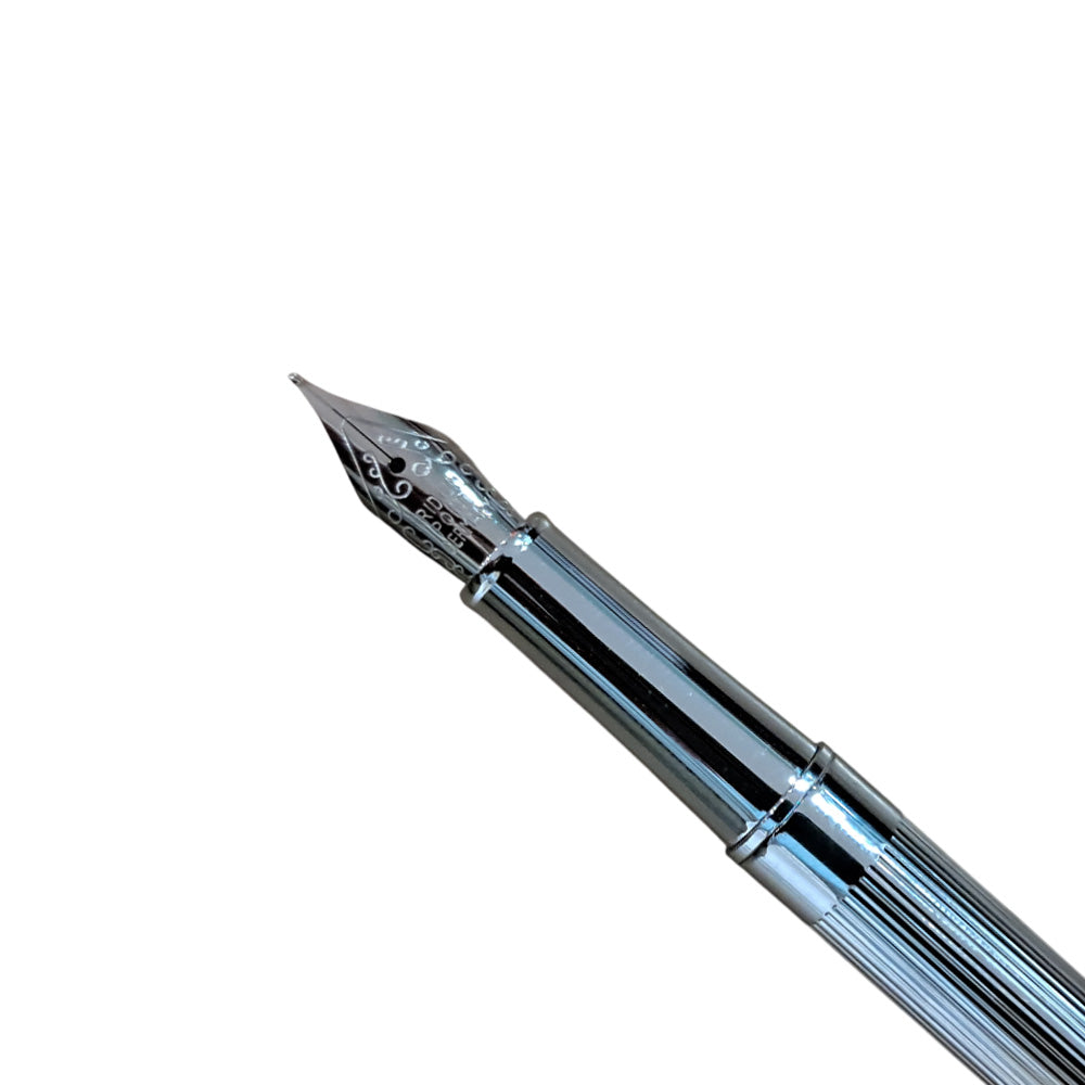 Pierre Cardin Royal Salute White Gold Fountain Pen