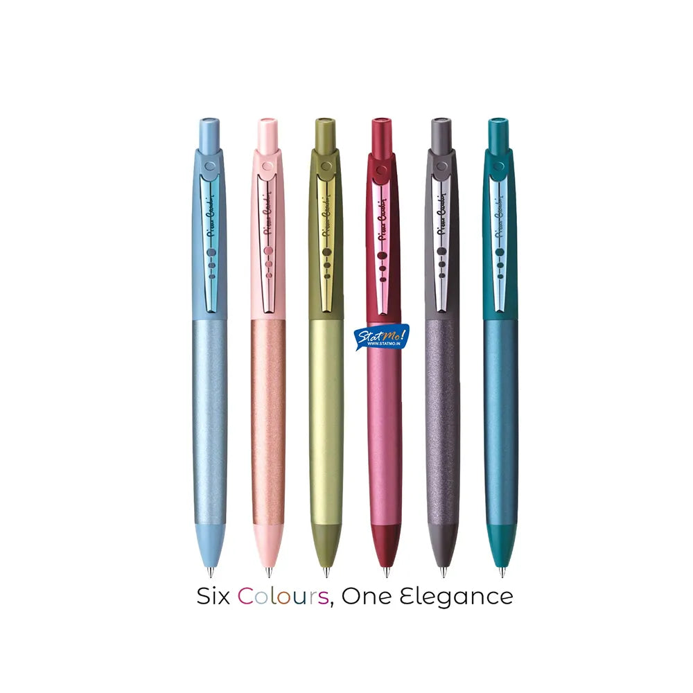 Pierre Cardin Master Stroke Plum Ballpoint Pen (Pack of 2)