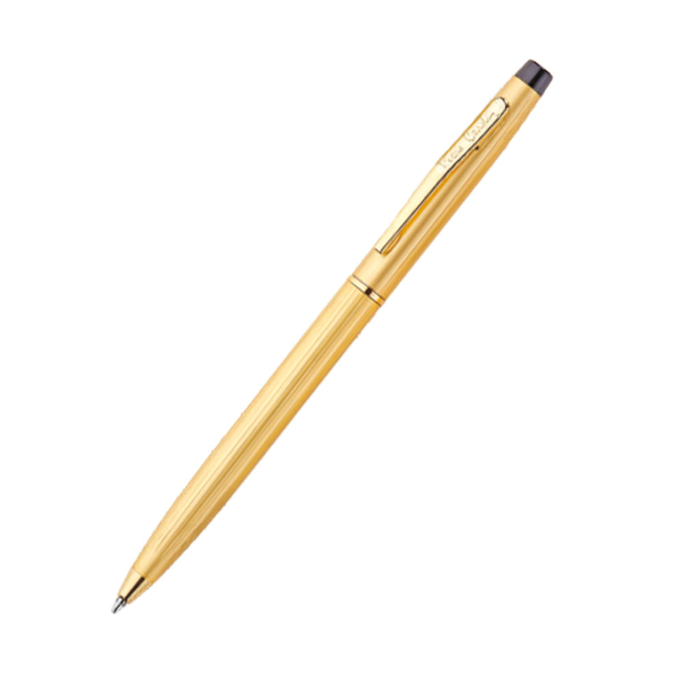 Pierre Cardin Kriss Satin Gold Set of Roller Pen & Ball Pen