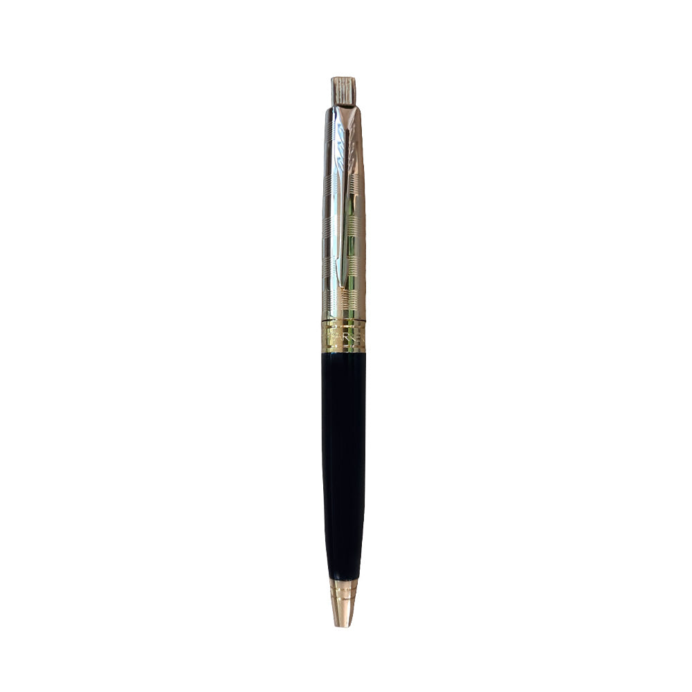 Parker Aster Black & Gold Deluxe Gold Trim Ballpoint Pen
