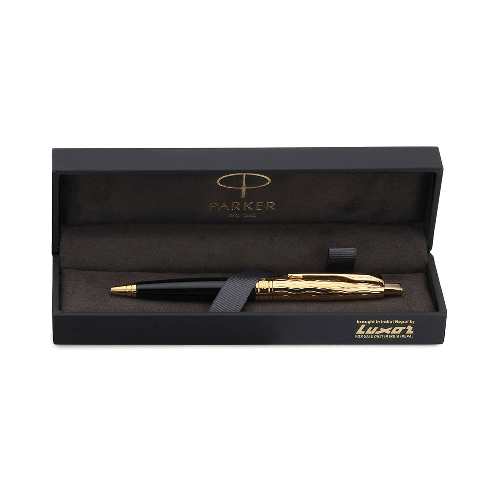 Parker Aster Black & Gold Essential GT Ballpoint Pen