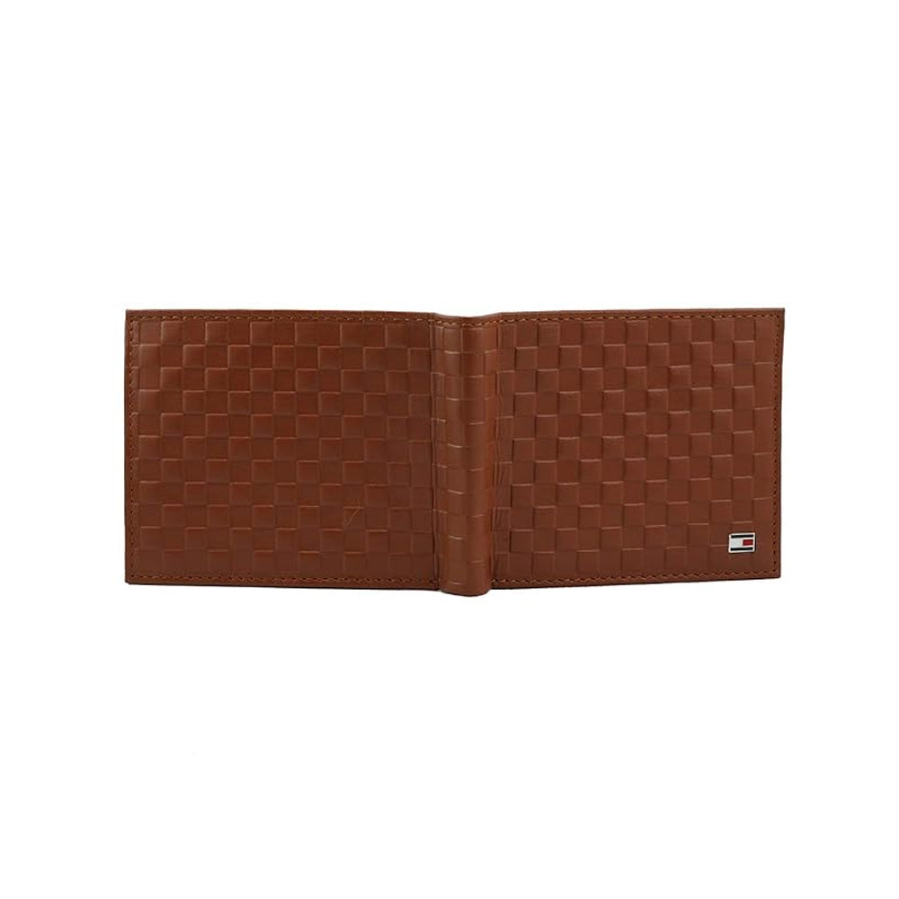 Tommy Hilfiger SLG Tan Castell Leather Global Coin Wallet