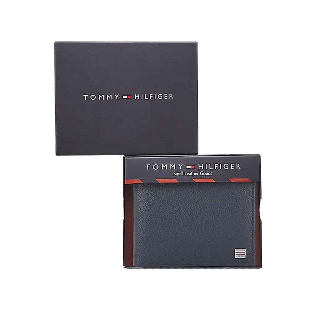 Tommy Helfiger SLG Livi Black Leather Global Coin Wallet