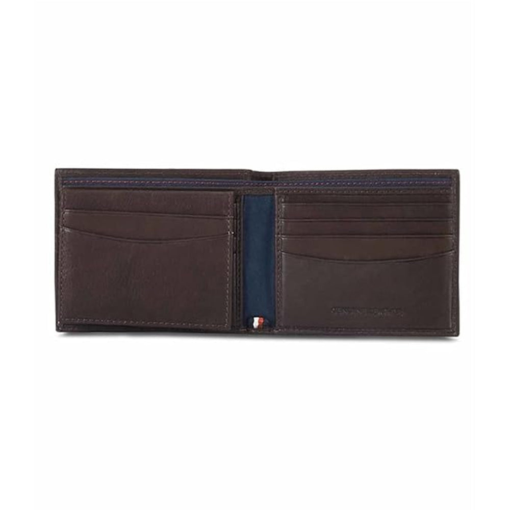 Tommy Hilfiger SLG Brown Gilmore Leather Passcase Wallet