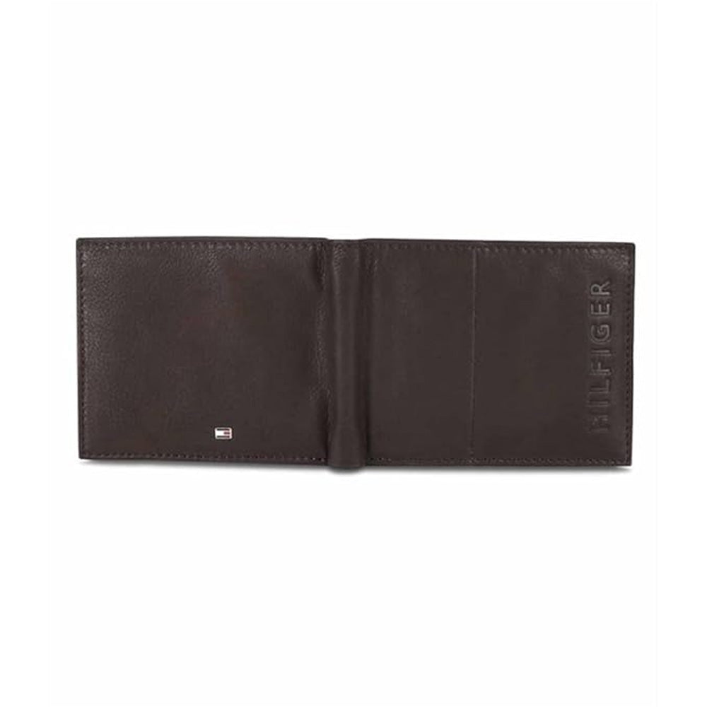 Tommy Hilfiger SLG Brown Gilmore Leather Passcase Wallet
