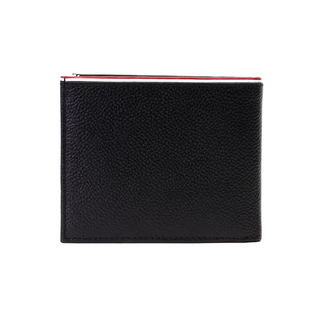 Tommy Helfiger SLG Konnor Black Leather Global Coin Wallet for Men
