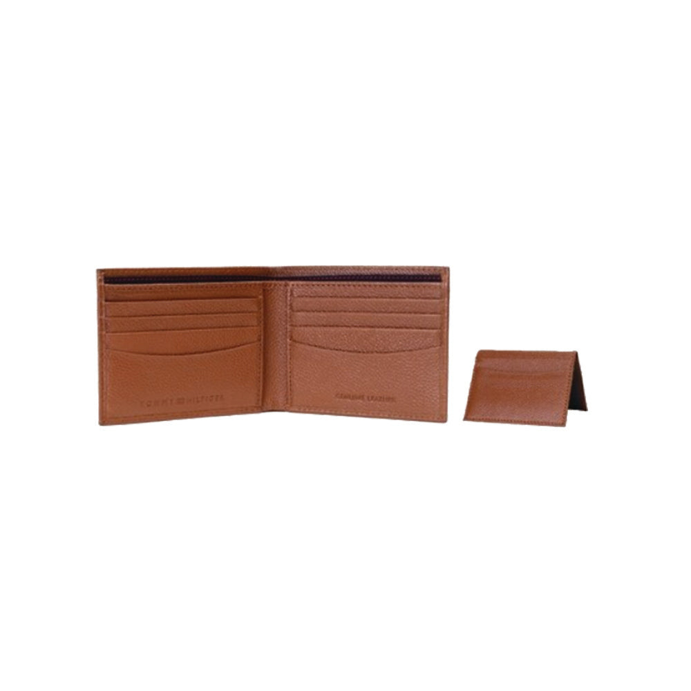 Tommy Helfiger SLG Tan RFID Protection Leather Wallet