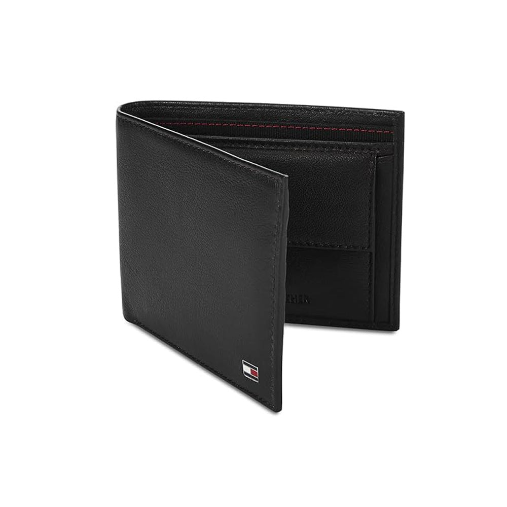 Tommy Helfiger SLG Navy Alfonso Leather Global Coin Wallet