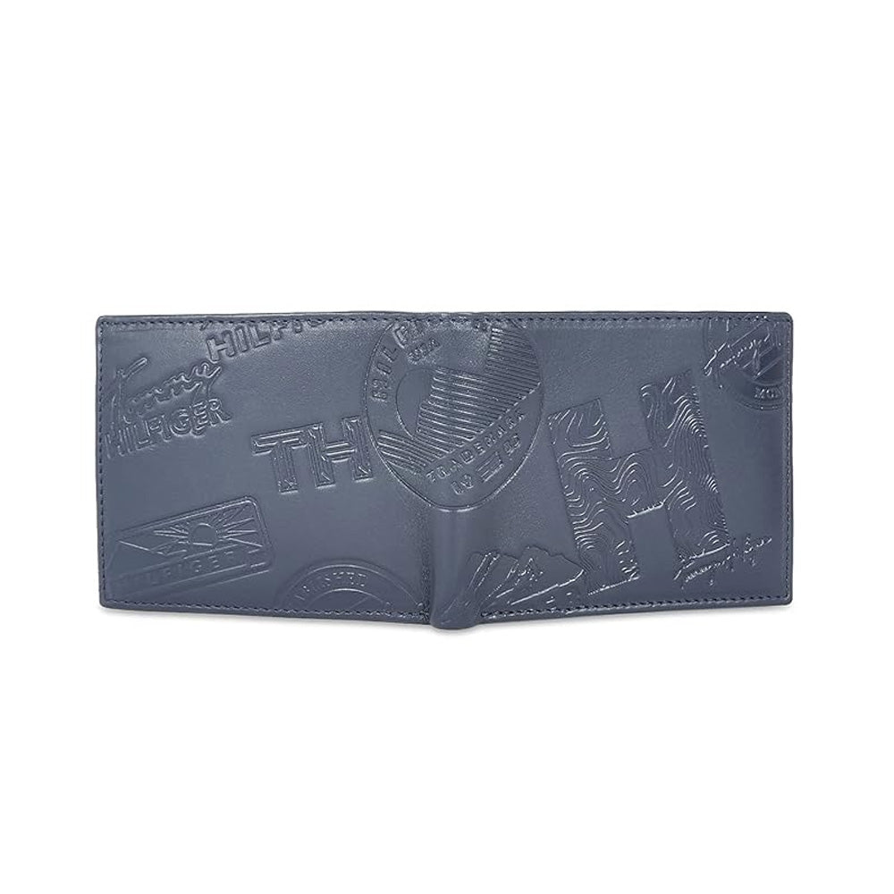 Tommy Helfiger SLG Purus Navy Leather Global Coin Wallet