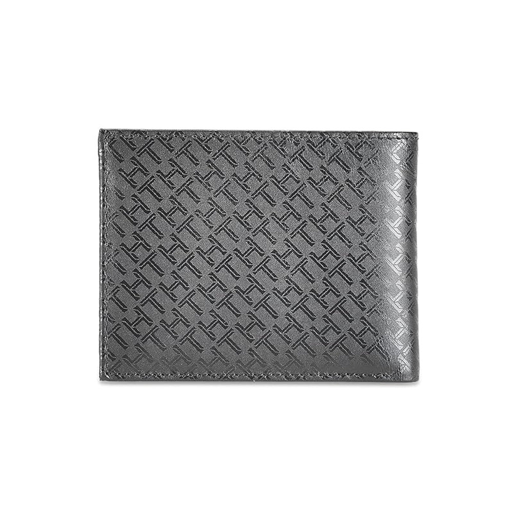 Tommy Helfiger SLG Black Daniel Leather Global Coin Wallet