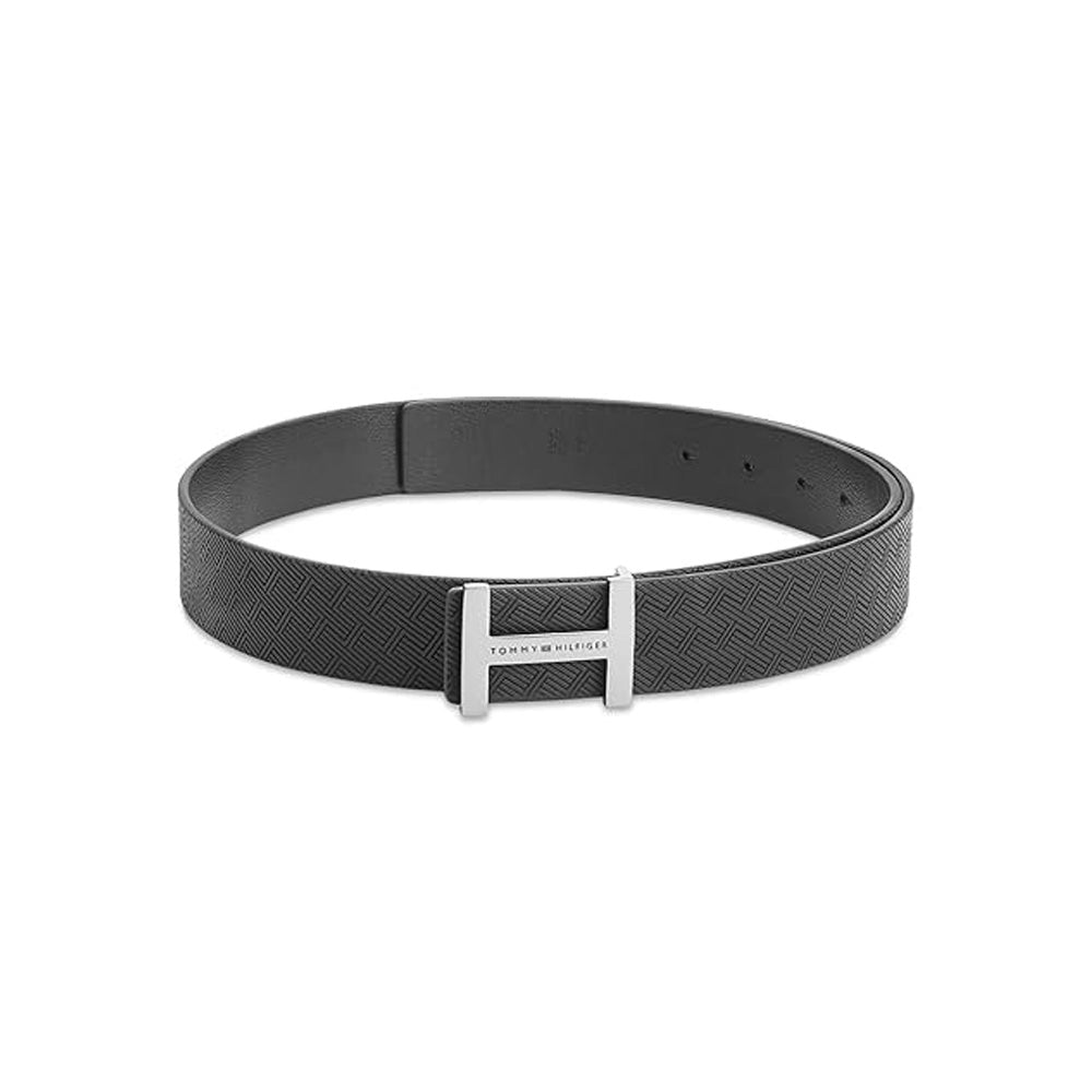 Tommy Hilfiger Josiah Black/Black Leather Reversible Extra Large Belt for Men