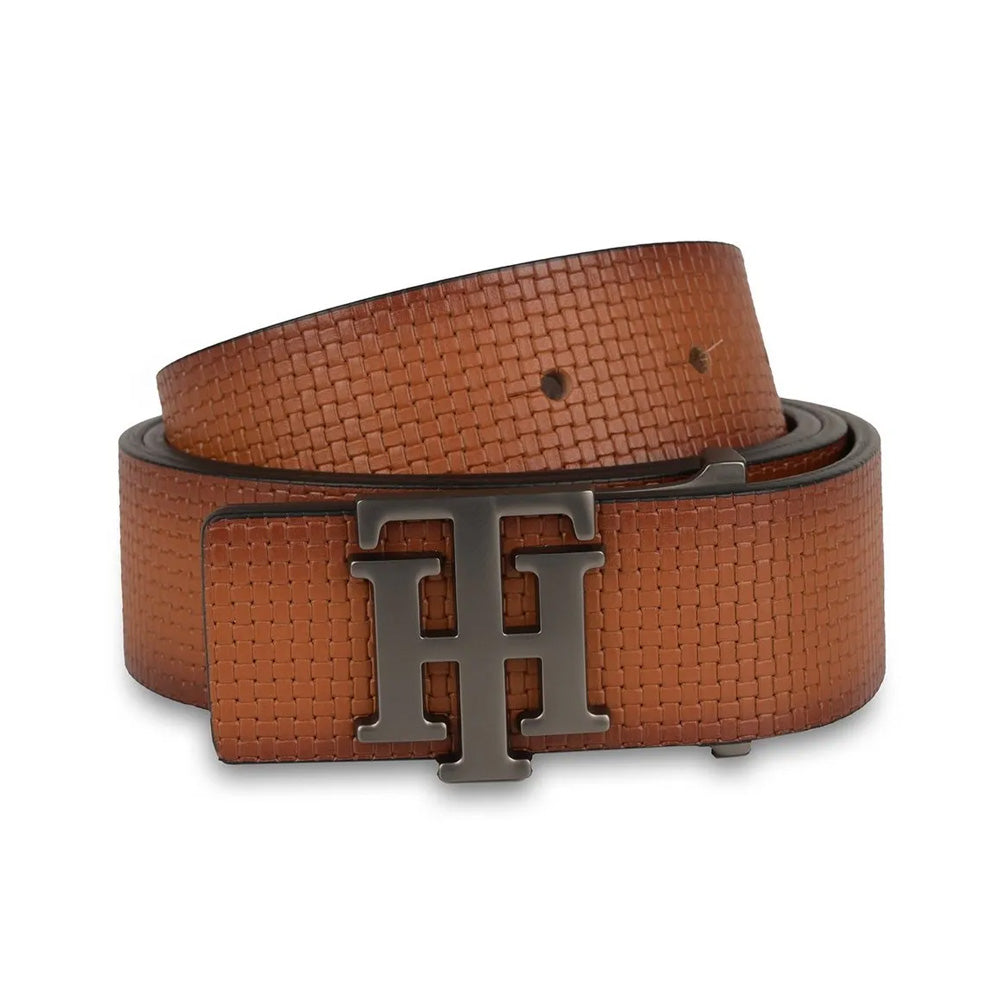 Tommy Hilfiger Tan Binnions Belt & Wallet Gift Set